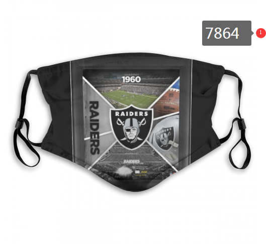 NFL 2020 Oakland Raiders  #24 Dust mask with filter